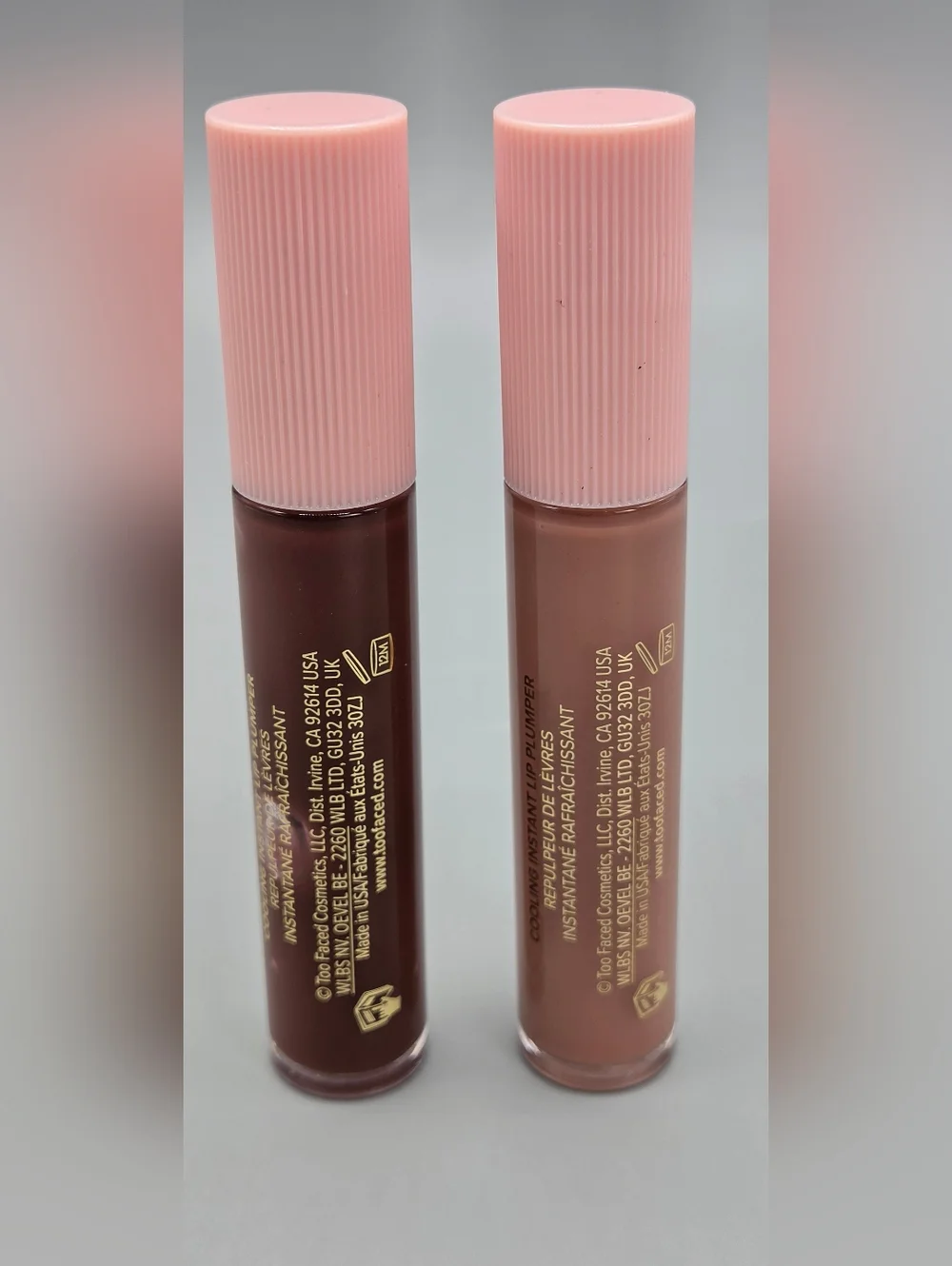 Too Faced Lip Injection Lip Gloss Set Plumper Duo